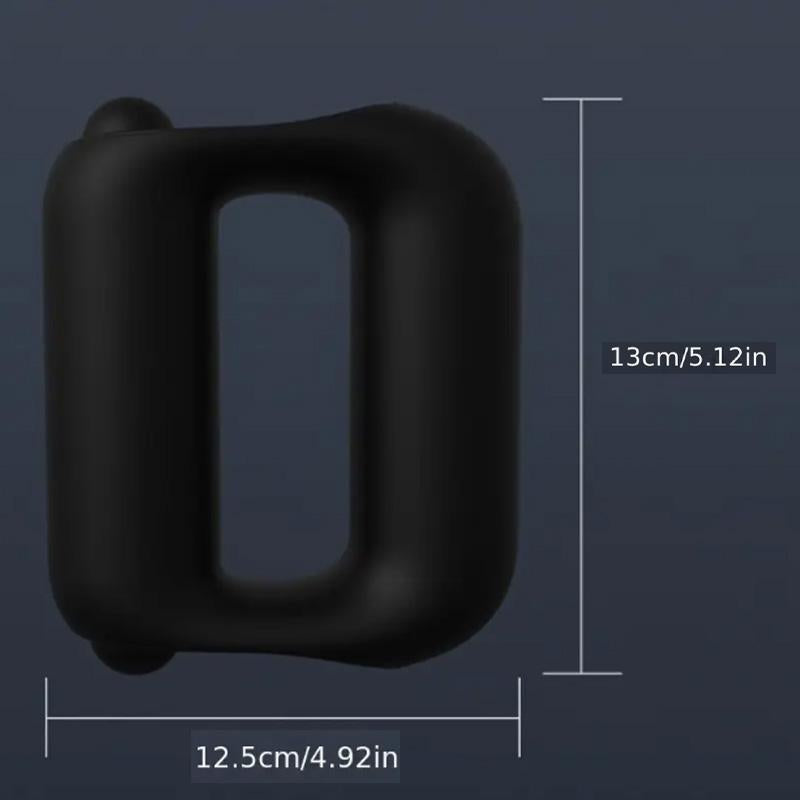 New Magic Ring Mini Massage Gun Myofascial Roller, Muscle Relaxation Vibration Machine, Ergonomic Design, Elastic Waistband, Daily Home Fitness Use